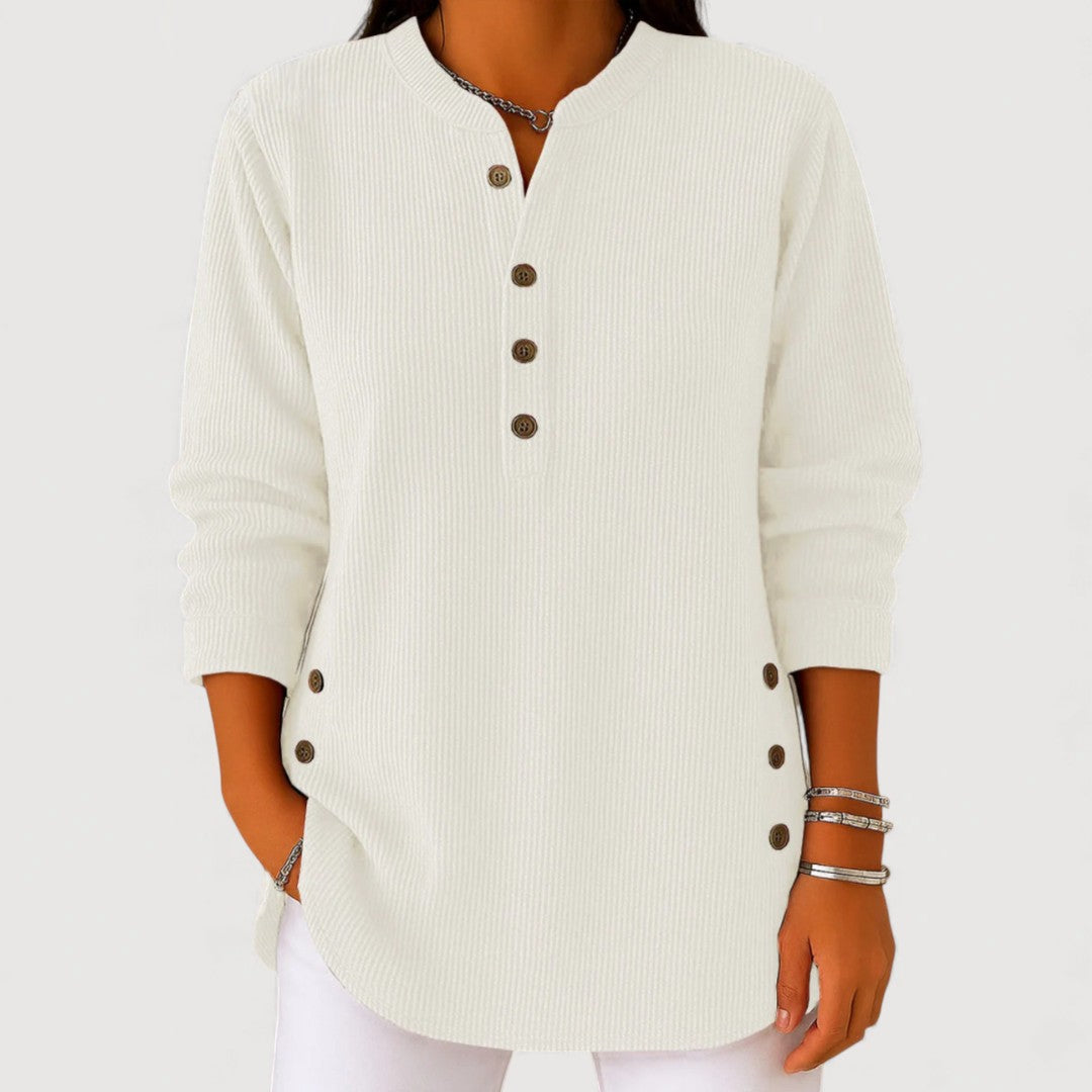 Ayla Cozy Button Top 4