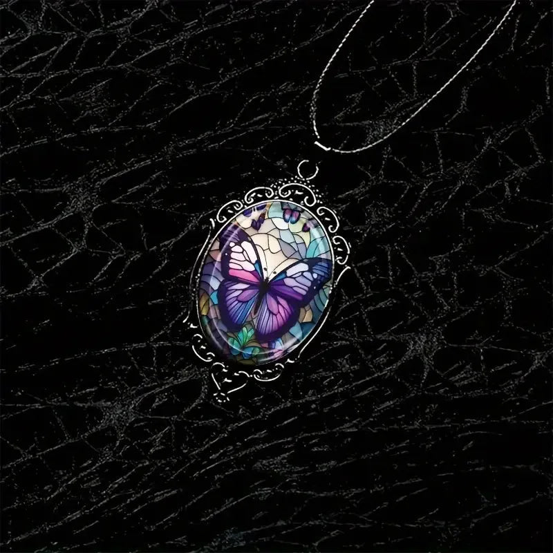 Bianca Butterfly Pendant Necklace 3