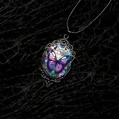 Bianca Butterfly Pendant Necklace 3