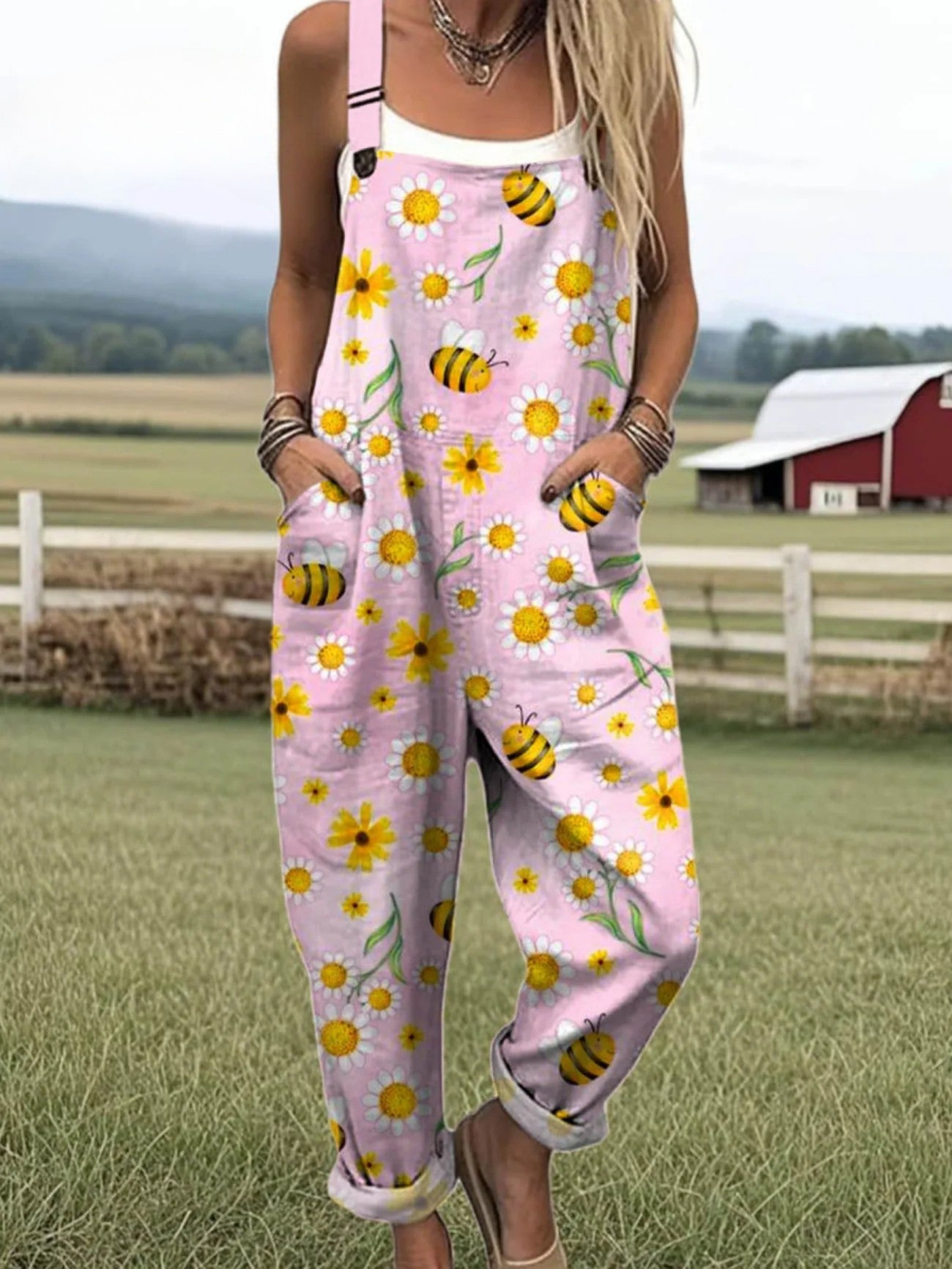 Bianca Hand-Painted Jumpsuit 0