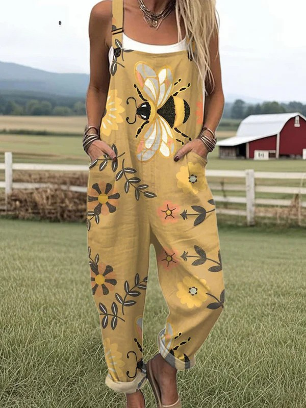 Briana Floral Jumpsuit 0