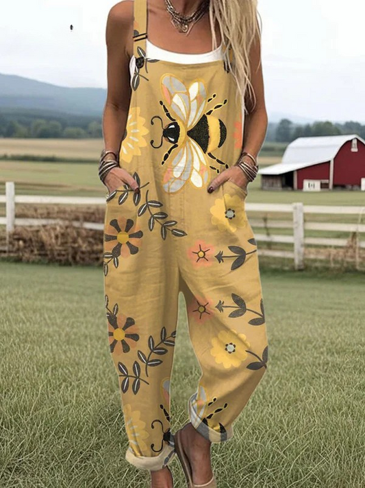 Briana Floral Jumpsuit 0