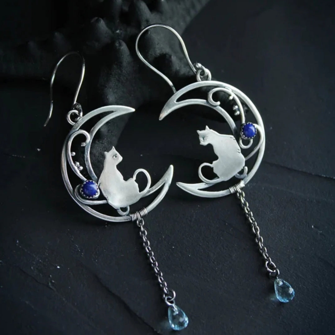 Briella Boho Cat Earrings 0