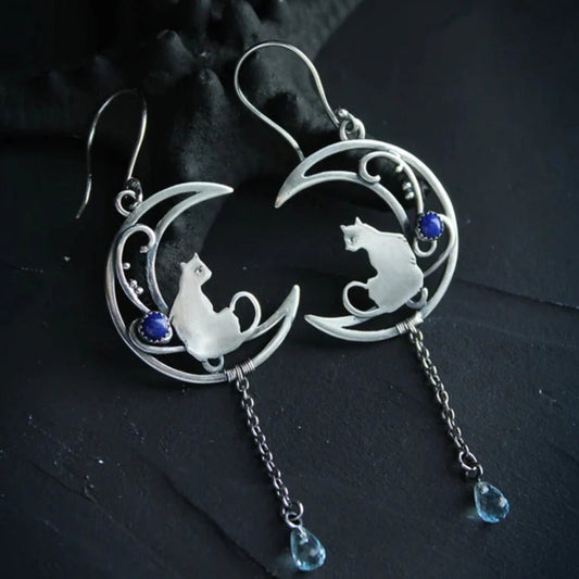 Briella Boho Cat Earrings 0