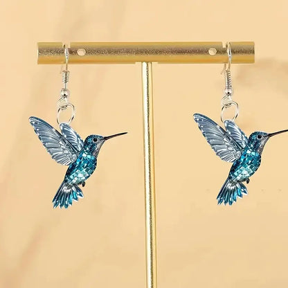 Briella Hummingbird Earrings for Women 2