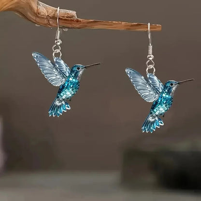 Briella Hummingbird Earrings for Women 3
