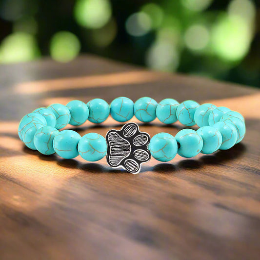 Brielle Beaded Paw Bracelet 0