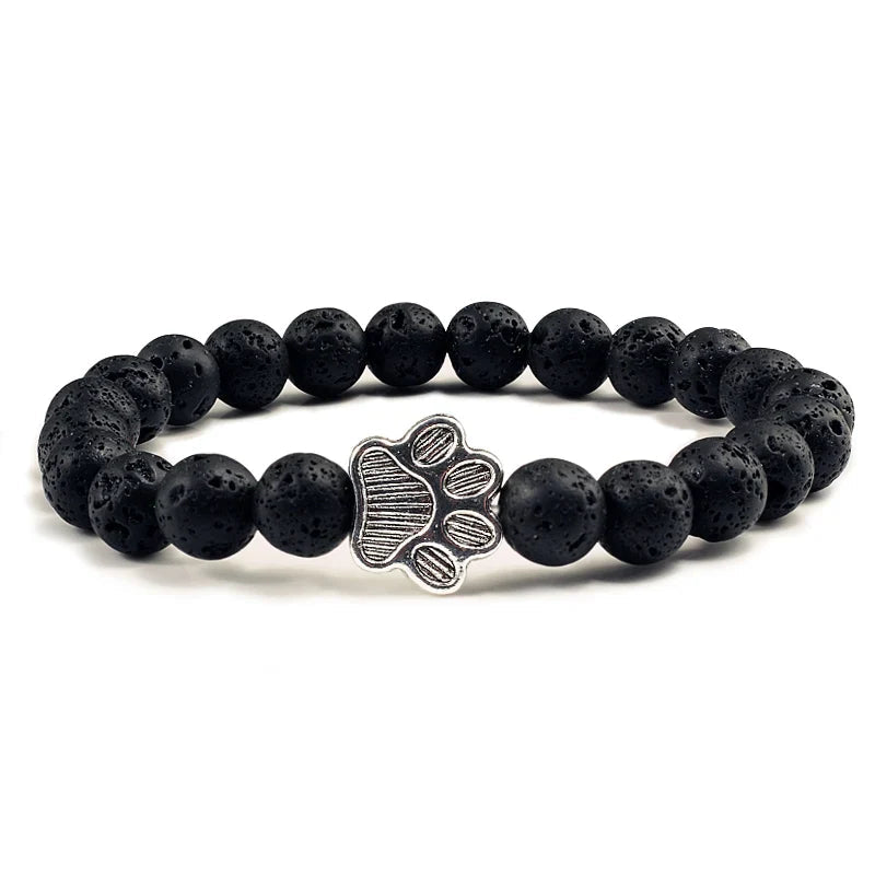 Brielle Beaded Paw Bracelet 16