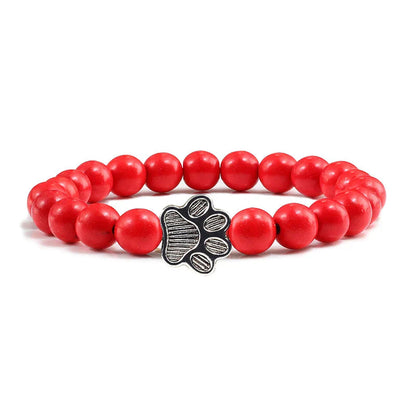 Brielle Beaded Paw Bracelet 7