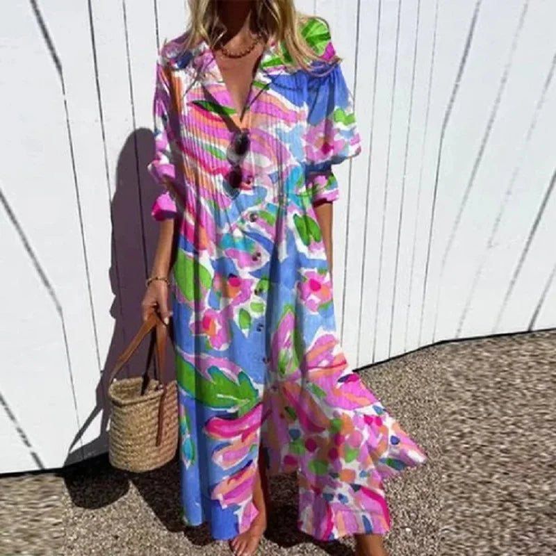 Brielle Bohemian Maxi Dress 2