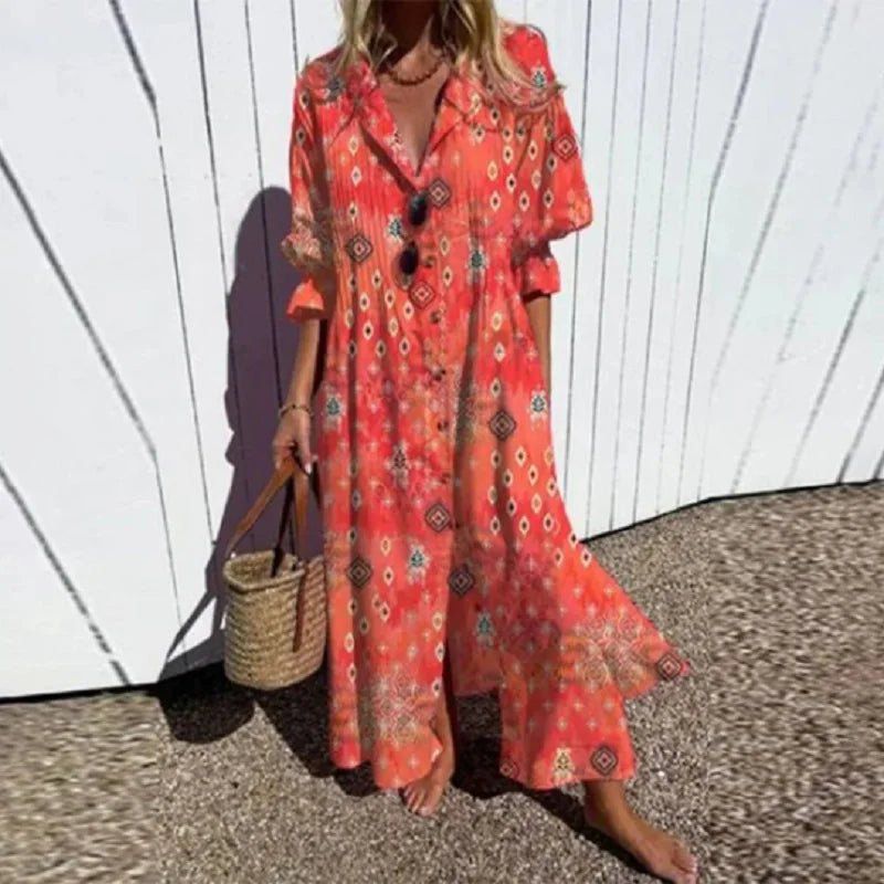 Brielle Bohemian Maxi Dress 3