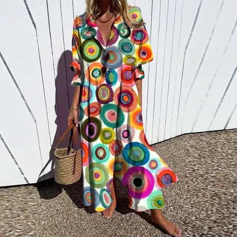 Brielle Bohemian Maxi Dress 5