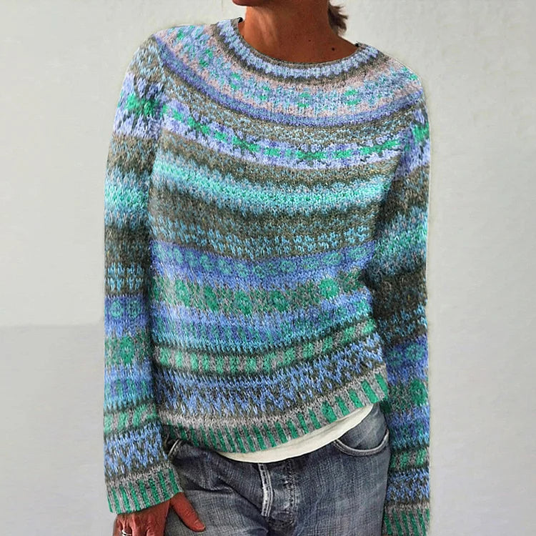 Brielle Relaxed Knit Sweater 0