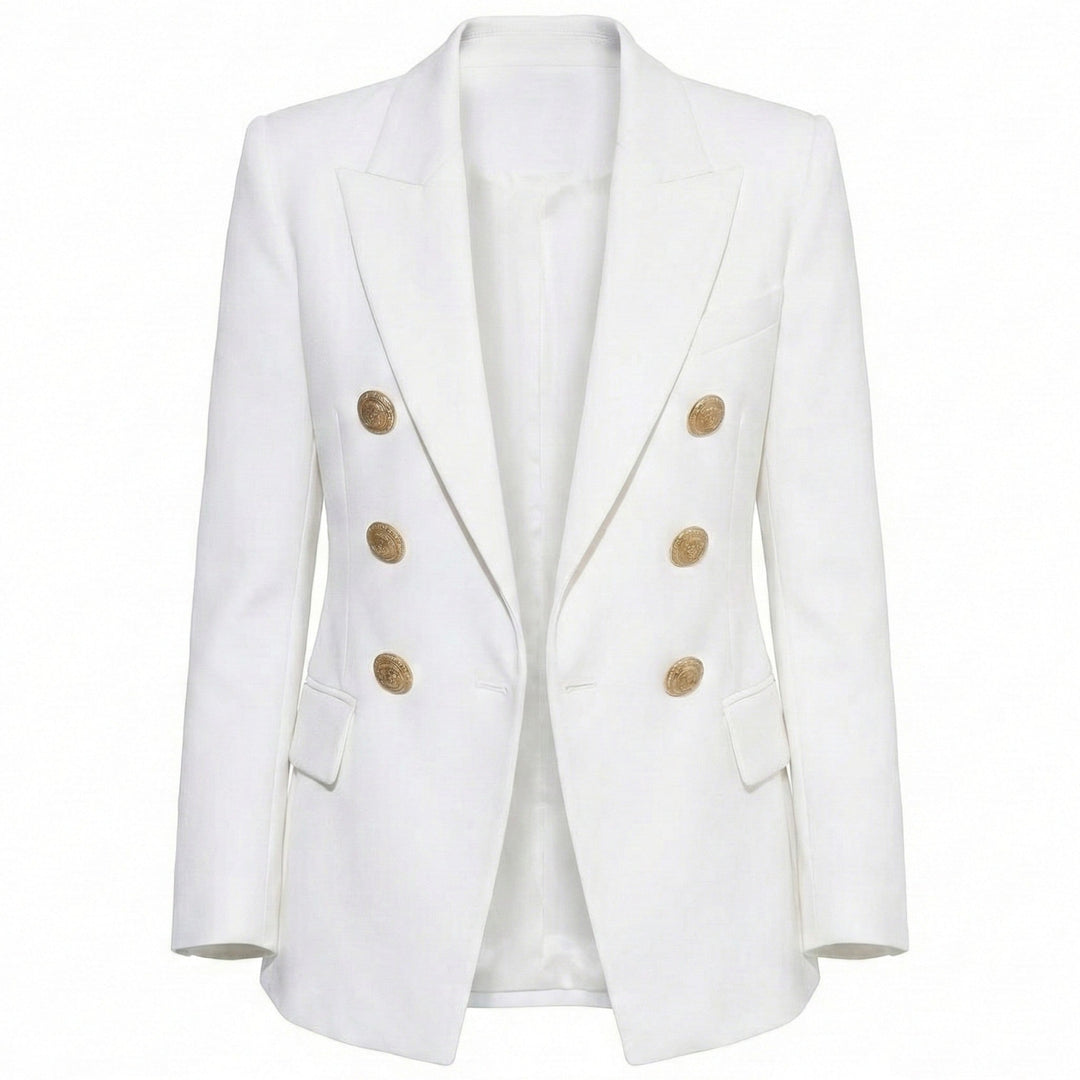 Women's Button-Up Blazer – Tailored Single-Breasted Jacket for Office & Smart Wear 3