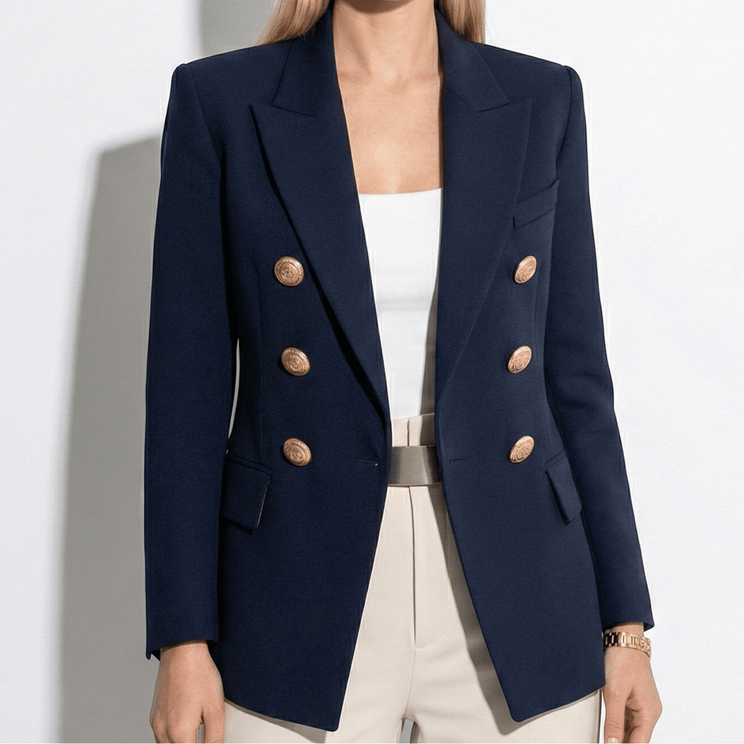 Women's Button-Up Blazer – Tailored Single-Breasted Jacket for Office & Smart Wear 5