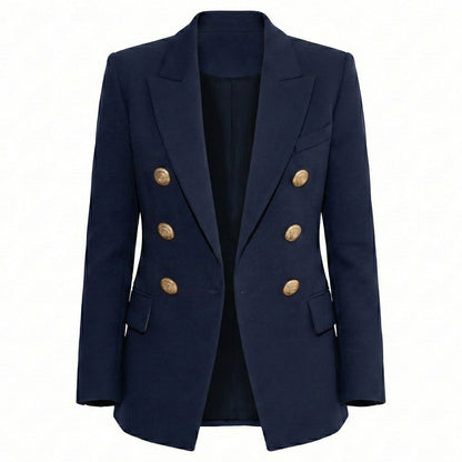 Women's Button-Up Blazer – Tailored Single-Breasted Jacket for Office & Smart Wear 6