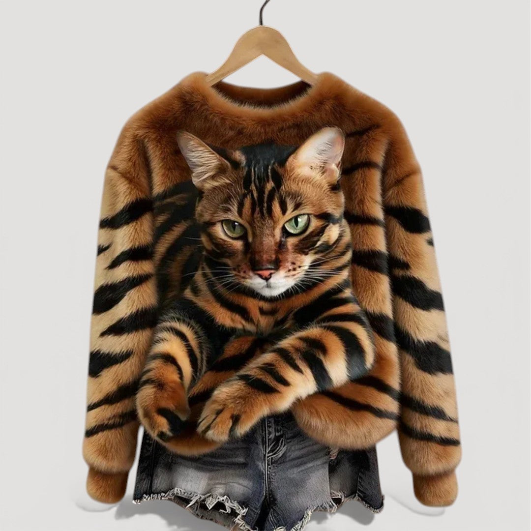 Cassandra Cosy Cat Jumper 0