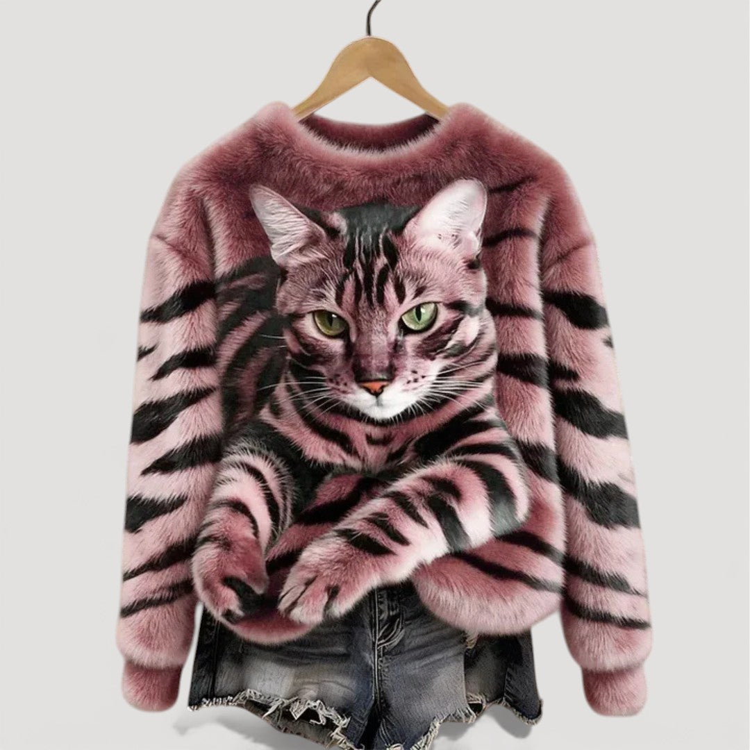 Cassandra Cosy Cat Jumper 4