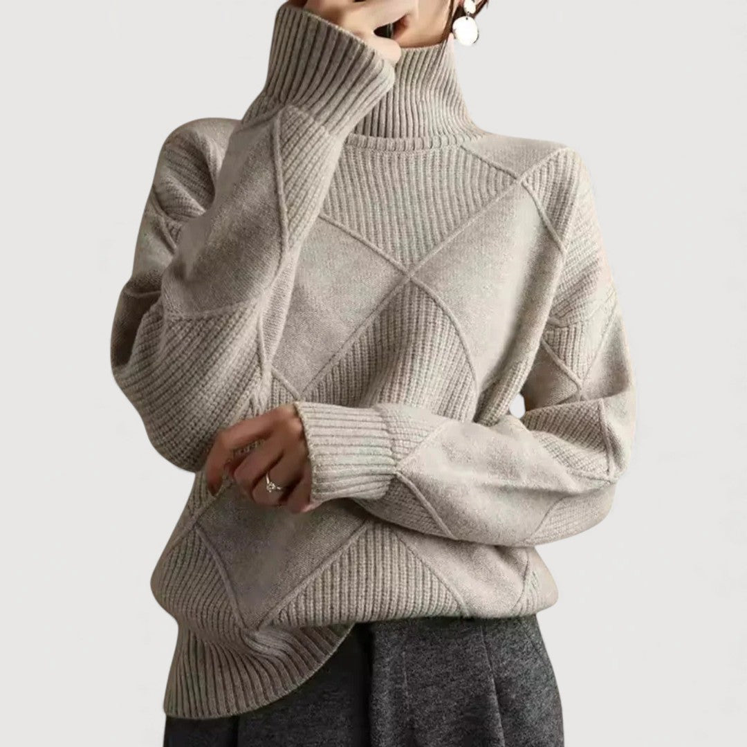 Cassandra Turtleneck Knit 0