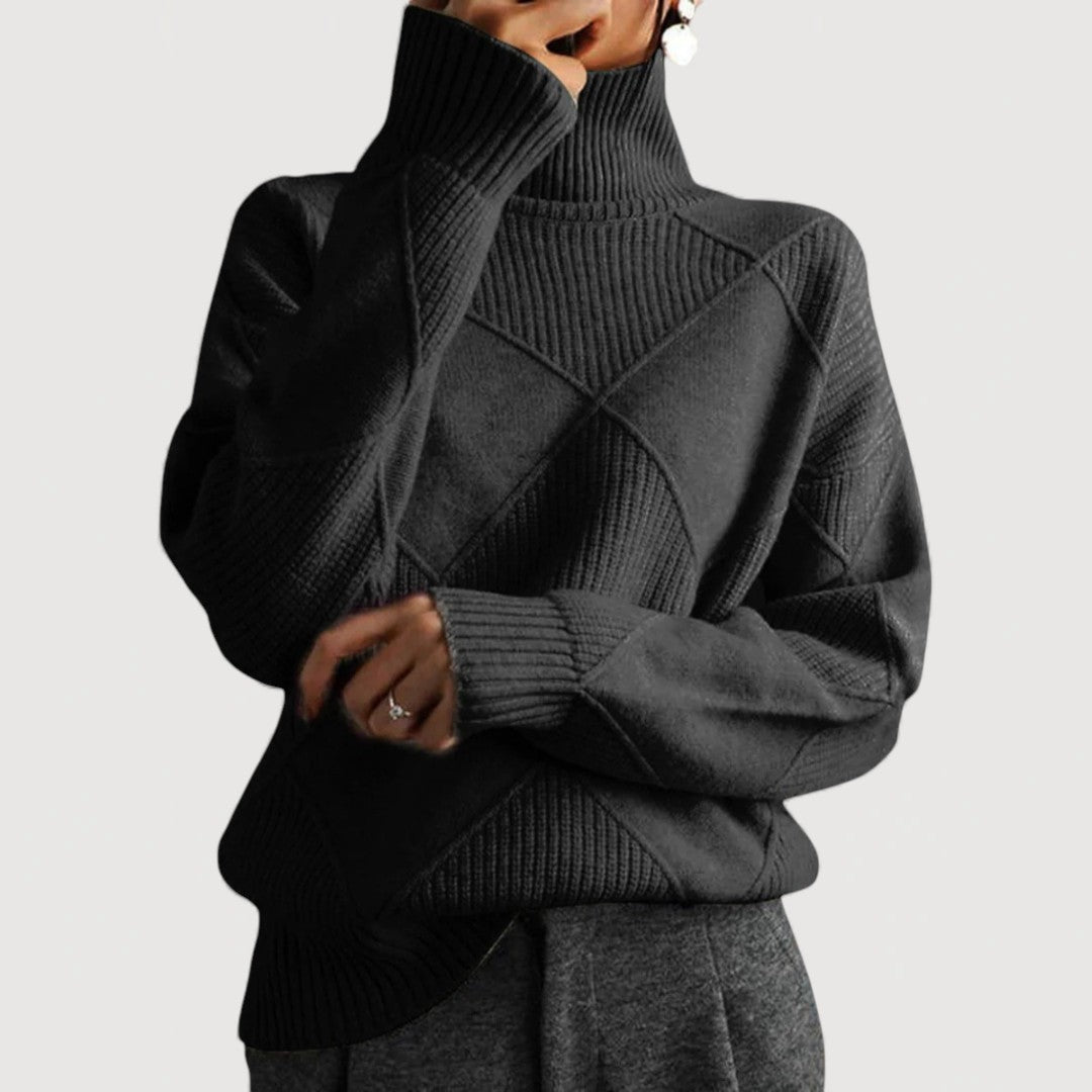 Cassandra Turtleneck Knit 1