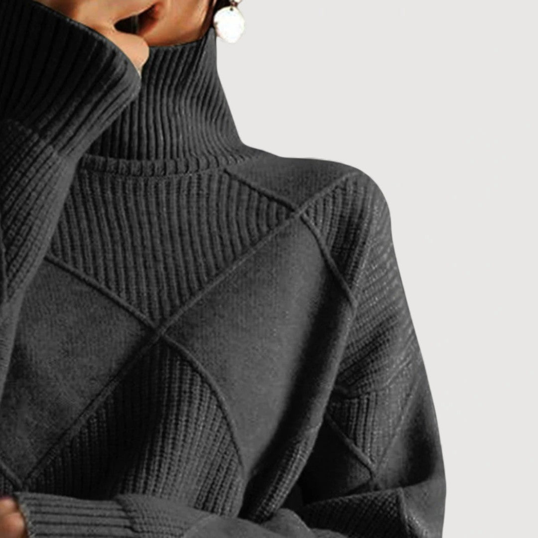 Cassandra Turtleneck Knit 2
