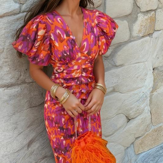 Cecilia Vibrant Summer Dress 0