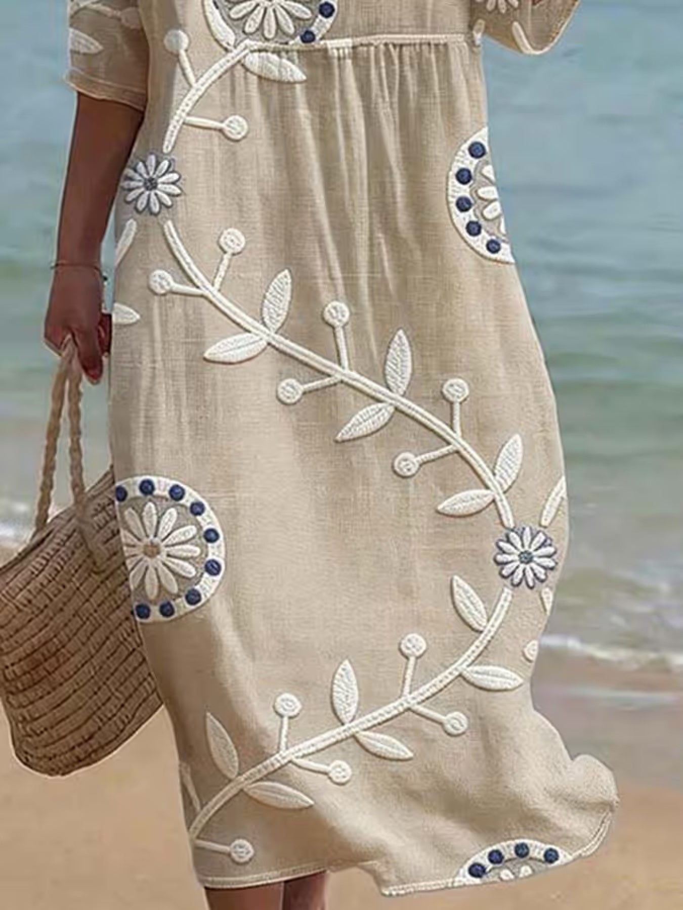 Celeste Casual Midi Dress 1