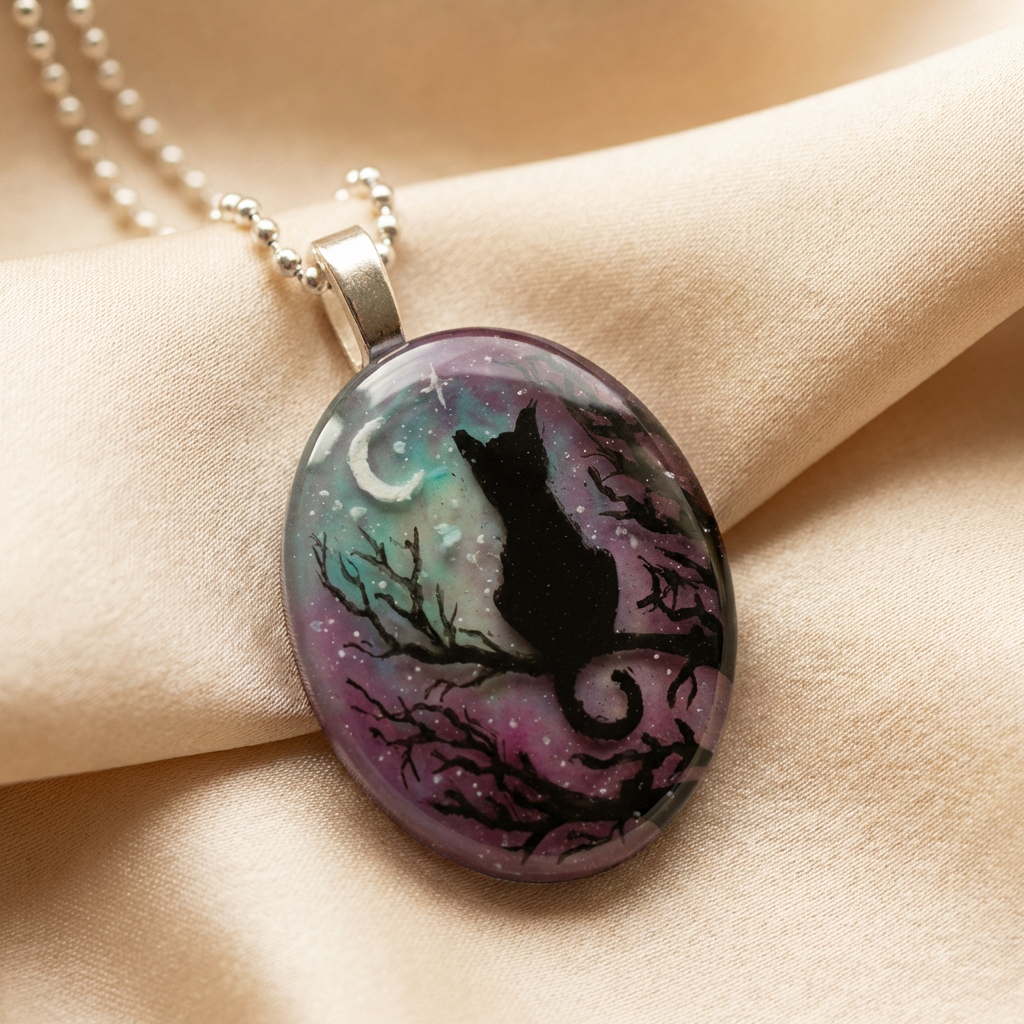 Celeste Cat Necklace 1