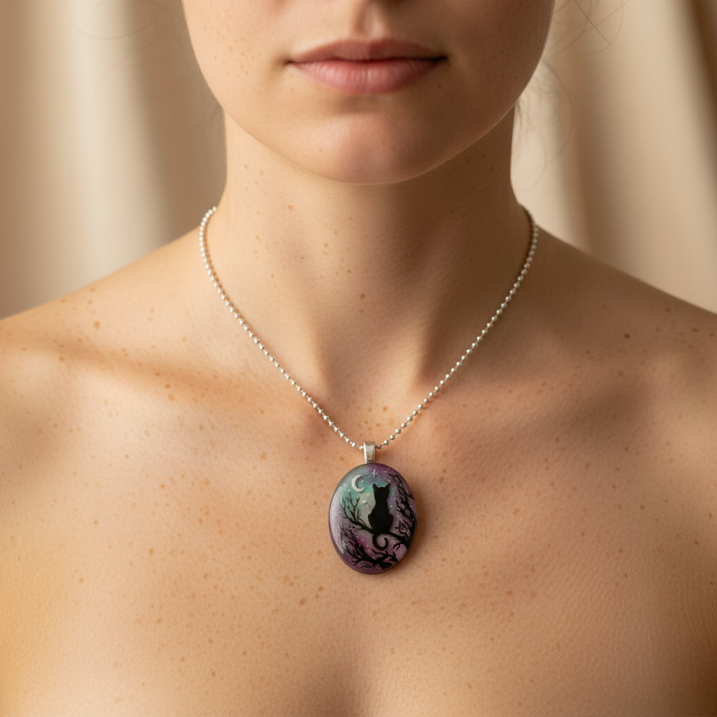 Celeste Cat Necklace 2