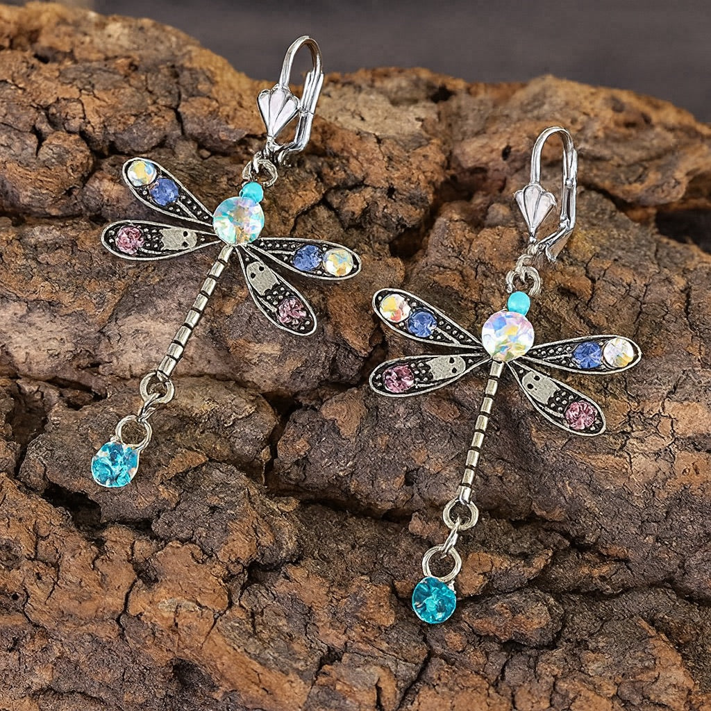 Celeste Dragonfly Earrings 2