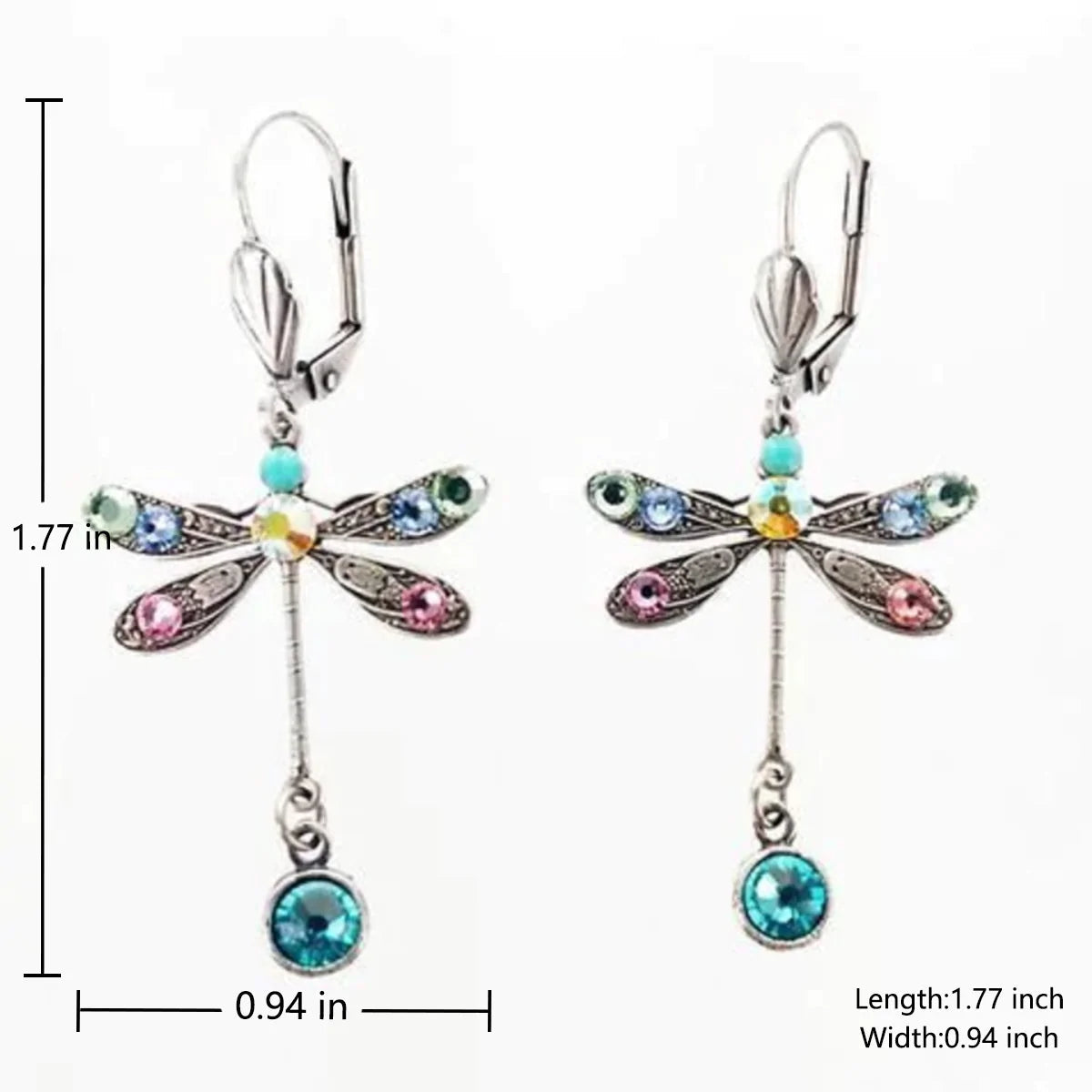 Celeste Dragonfly Earrings 4