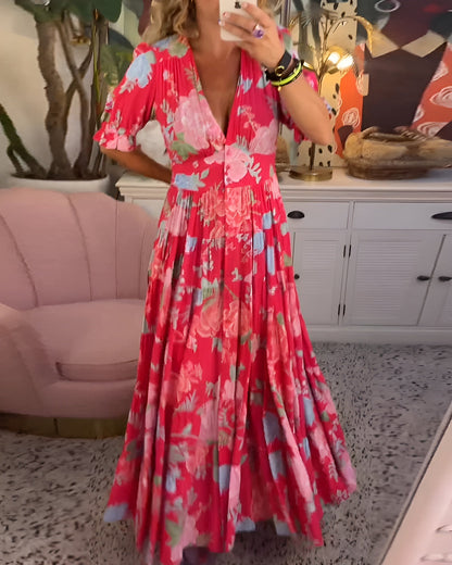 Celeste Floral Pocket Dress 1
