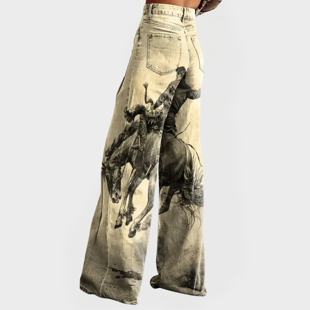 Celeste Wide Leg Trousers 1