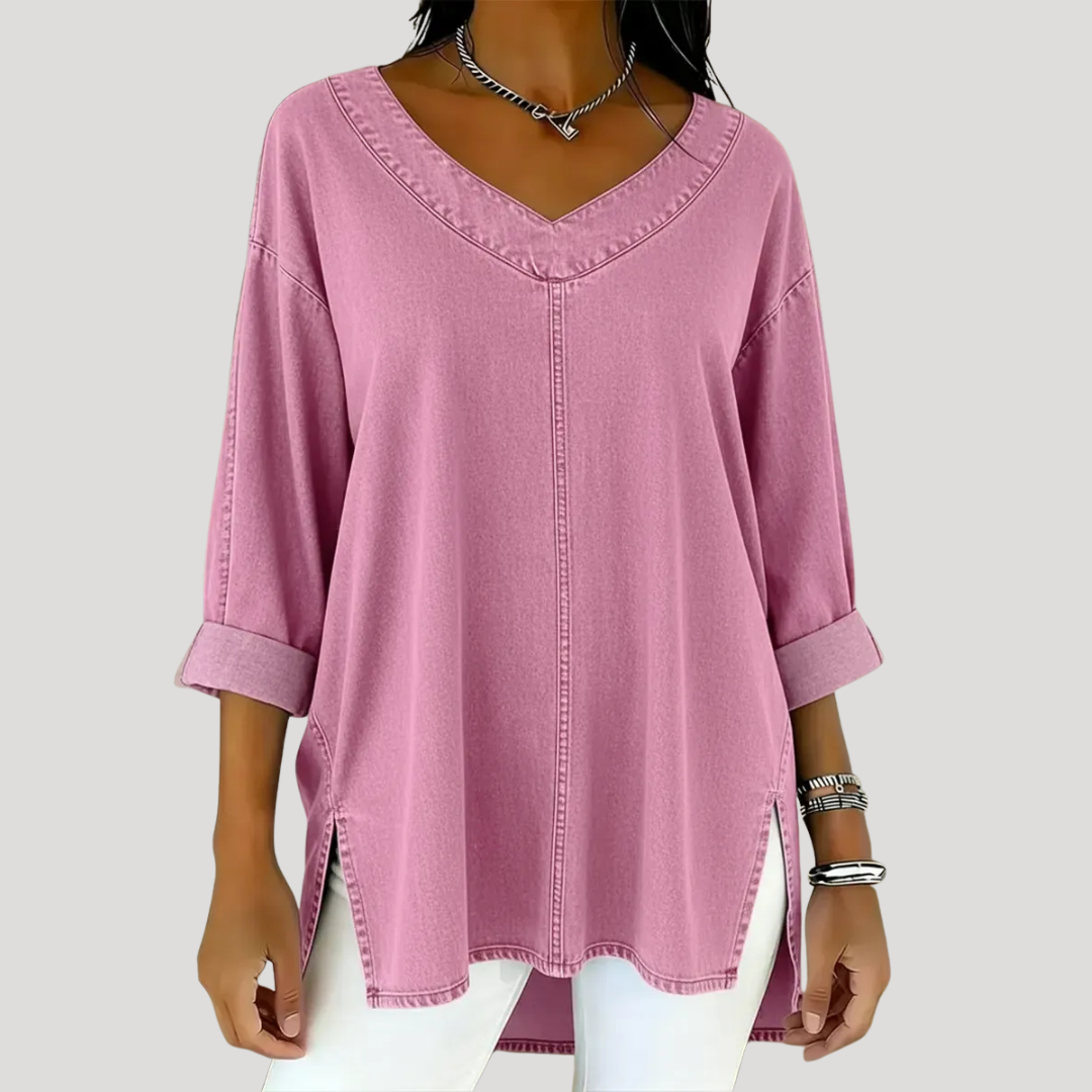 Celia Denim Blouse 4