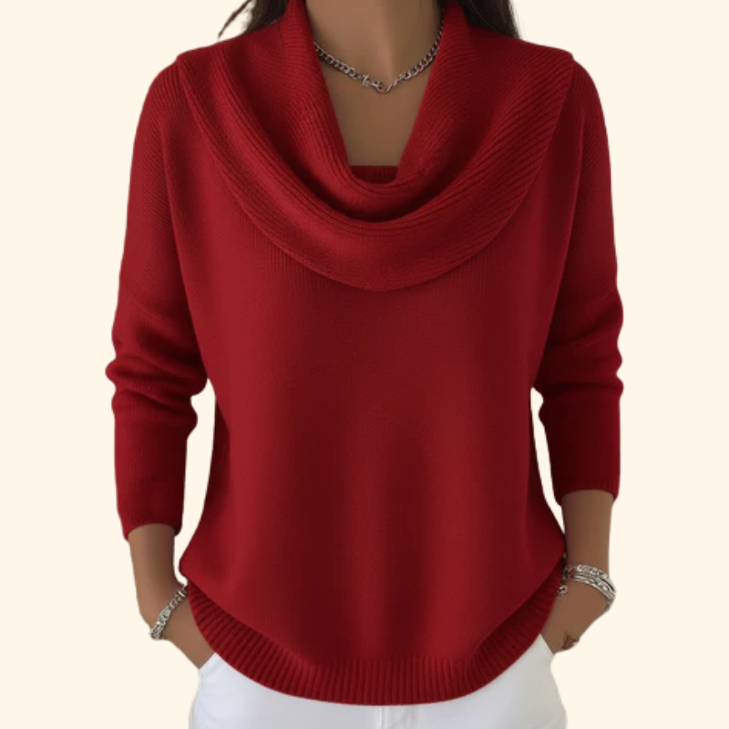 Celia Draped Sweater 0