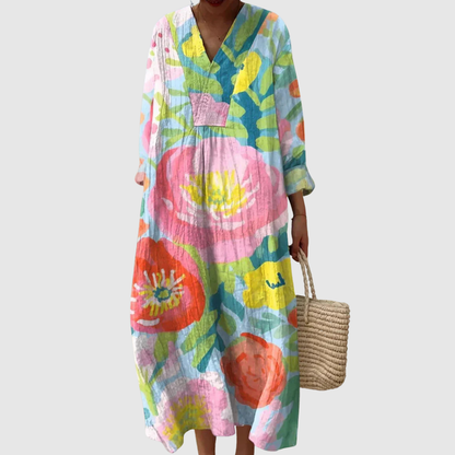Celia Floral Swing Dress 1