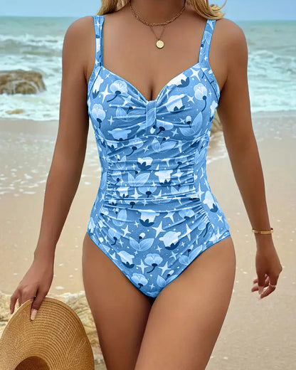 Celia Printed Tankini Swimsuit 2