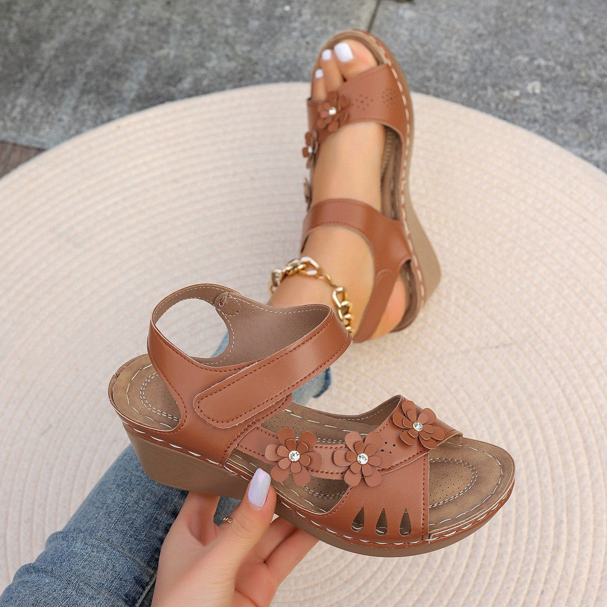 Celia Supportive Wedge Sandals 3