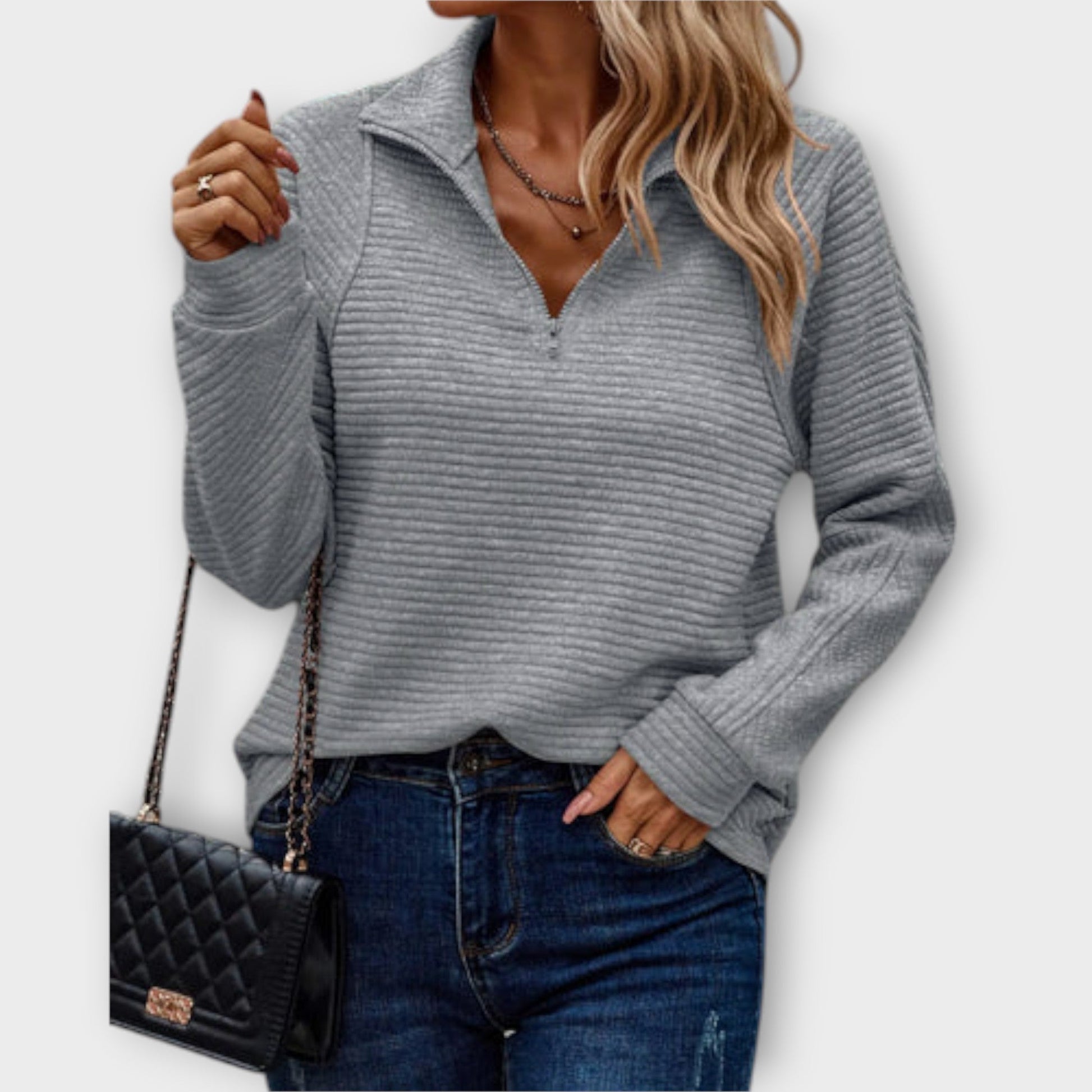 Celia V-Neck Sweater 2