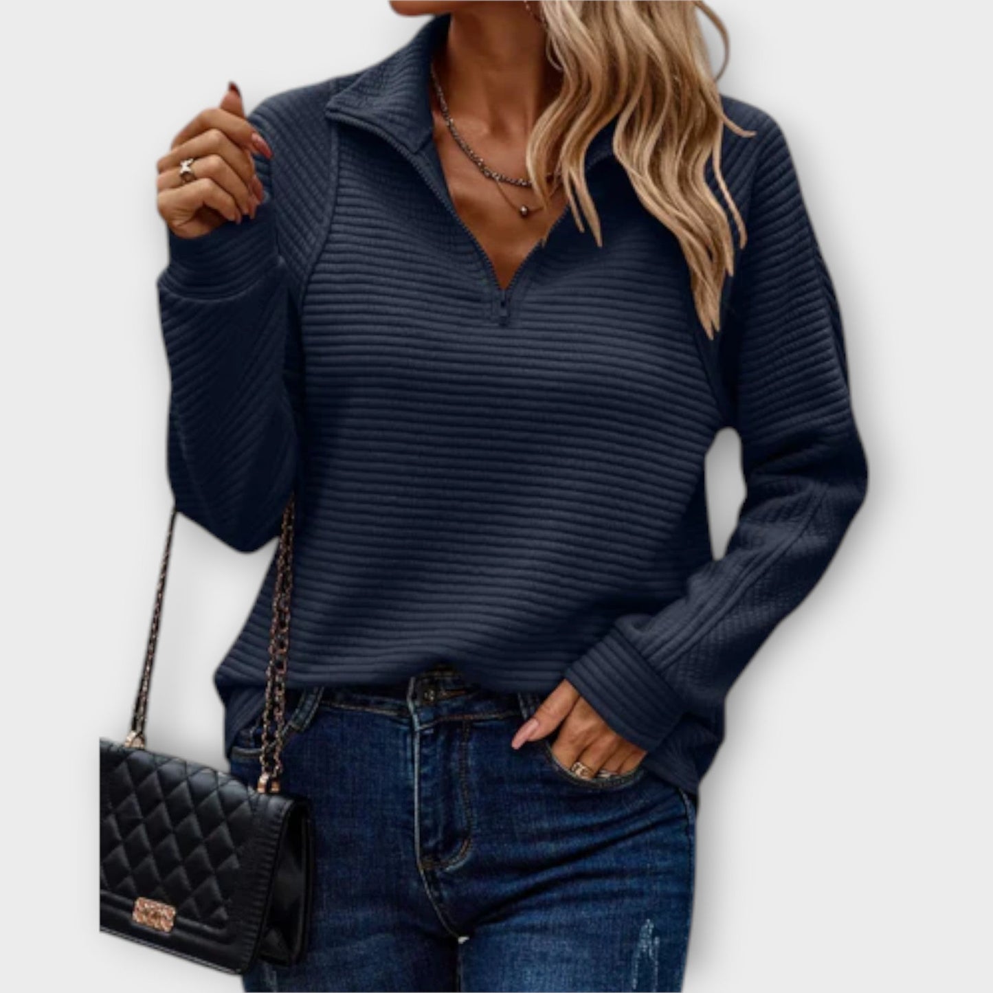 Celia V-Neck Sweater 4