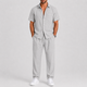 Men's Summer Set – Shirt & Wide-Leg Trousers Two-Piece Outfit 5