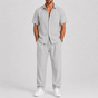 Men's Summer Set – Shirt & Wide-Leg Trousers Two-Piece Outfit 5