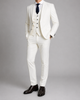 Men's three-piece suit with jacket and waistcoat