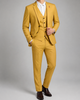 Men's three-piece suit with jacket and waistcoat