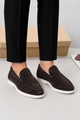 Men's Suede Loafers – Classic Slip-On Moccasin Shoes 7