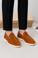 Men's Suede Loafers – Classic Slip-On Moccasin Shoes 8