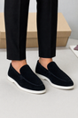 Men's Suede Loafers – Classic Slip-On Moccasin Shoes 6