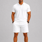 Men's Sports Set – Lightweight Polo & Shorts Two-Piece Summer Outfit 10