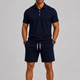 Men's Sports Set – Lightweight Polo & Shorts Two-Piece Summer Outfit 12