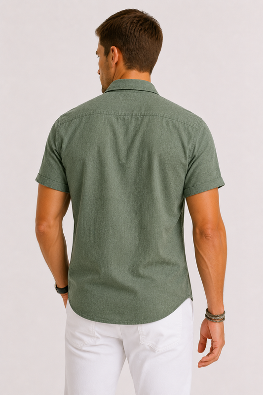 Men's Linen Shirt – Airy Lightweight Summer Shirt with Timeless Design 2